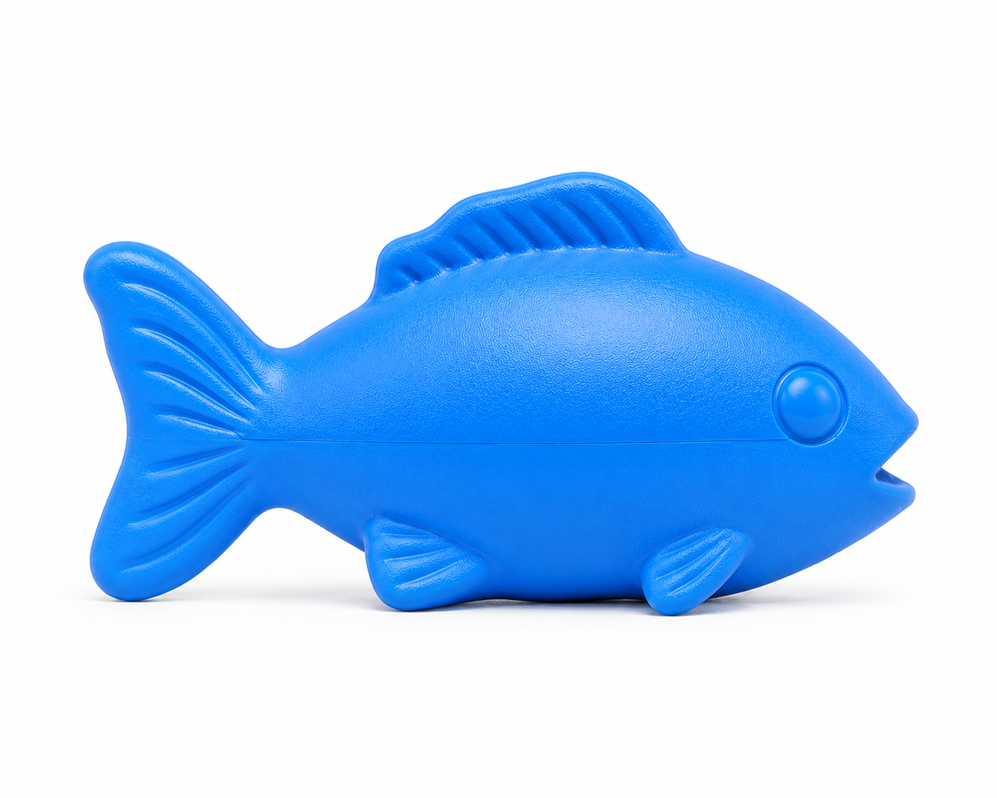 Durable Fish-Shaped Dog Chew & Fetch Toy – Interactive Rubber Toy for Small, Medium & Large Dogs | Blue - Image 4
